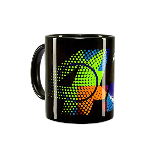 Valentino Rossi Sonne und Mond Tasse, Schwarz, Einheitsgröße