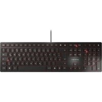 Cherry tastatur kc 6000 slim jk-1600de-1 silber
