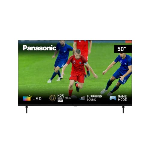 Panasonic TX-50LXW834 126 cm LED Fernseher (50 Zoll, 4K HDR UHD, HCX Processor, Dolby Atmos, Smart TV, Sprachassistent, Bluetooth, HDMI, USB), schwarz