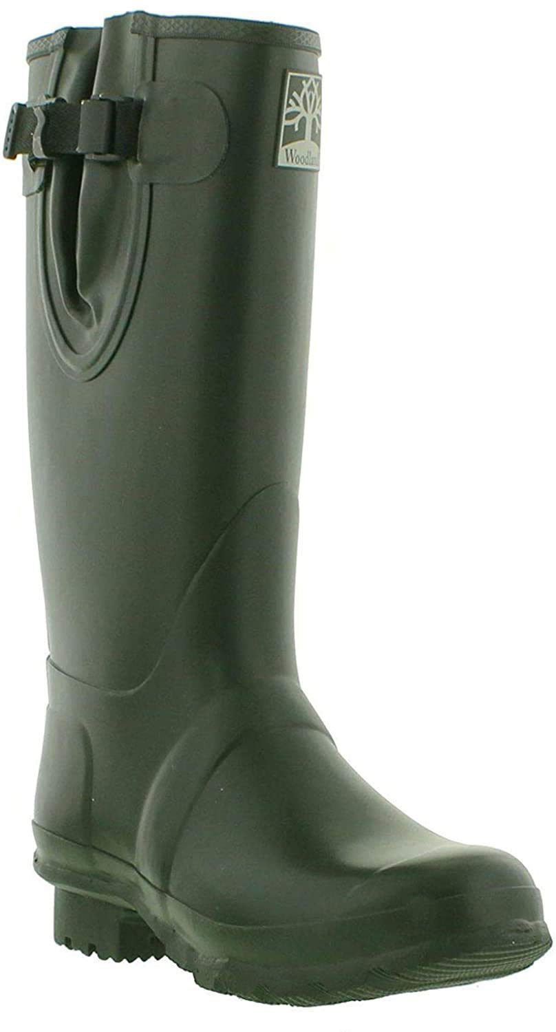 Stormwells , Unisex - Erwachsene Gummistiefel , Grün - dunkles Oliv - Größe: 45.5