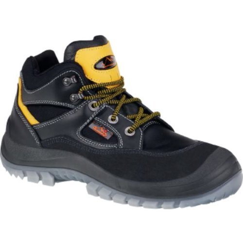 Remisberg Herren 4000372323 Tibet Sicherheitsstiefel, Rindsleder, Schwarz, Größe 43