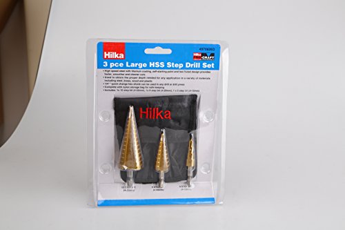 Hilka 49706903 Pro Craft Set HSS Stufenbohrer