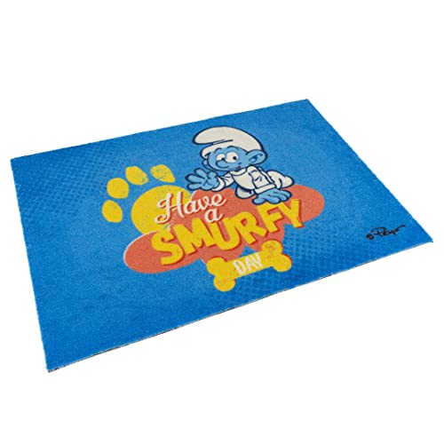 Smurfs duvoplus, Baby-Schlümpfmatte, 60 x 40 x 0,6 cm, für Sauberkeit, Hunde