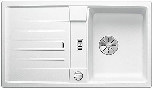 Blanco 524904 Lexa 45 S Küchenspüle, weiß, 45 cm Unterschrank