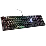 Ducky One 3 Classic Mechanische Tastatur - Mechanical Keyboard - Tastatur Gaming Mechanisch - Gaming Keyboard Mechanical - Mechanische Gaming Tastatur - Fullsize-Format - MX-Red